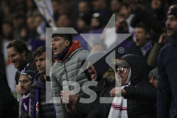 2022-02-26 - Fiorentina’s supporters - US SASSUOLO VS ACF FIORENTINA - ITALIAN SERIE A - SOCCER