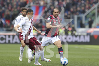 2022-03-06 - Rolando Mandragora (Torino) in action - BOLOGNA FC VS TORINO FC - ITALIAN SERIE A - SOCCER