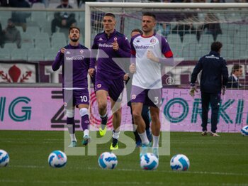 2022-03-06 - Worm up Fiorentina  - ACF FIORENTINA VS HELLAS VERONA FC - ITALIAN SERIE A - SOCCER