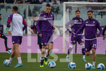 2022-03-06 - Worm up Fiorentina  - ACF FIORENTINA VS HELLAS VERONA FC - ITALIAN SERIE A - SOCCER