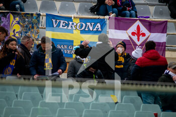 2022-03-06 - Fans of Verona  - ACF FIORENTINA VS HELLAS VERONA FC - ITALIAN SERIE A - SOCCER