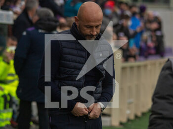 2022-03-06 - Vincenzo Italiano coach Fiorentina - ACF FIORENTINA VS HELLAS VERONA FC - ITALIAN SERIE A - SOCCER