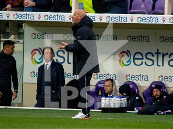 2022-03-06 - Italiano coach Fiorentina - ACF FIORENTINA VS HELLAS VERONA FC - ITALIAN SERIE A - SOCCER