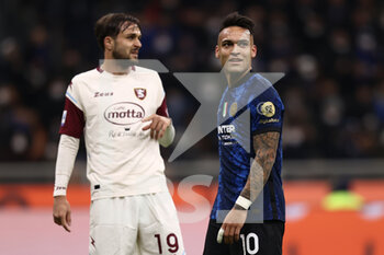 2022-03-04 - Lautaro Martinez (FC Internazionale) looks on - INTER - FC INTERNAZIONALE VS US SALERNITANA - ITALIAN SERIE A - SOCCER