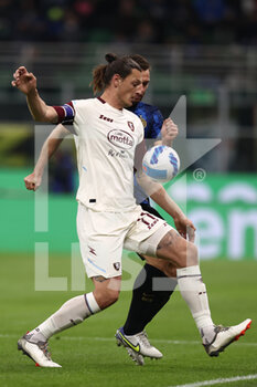 2022-03-04 - Milan Djuric (US Salernitana 1919) in action - INTER - FC INTERNAZIONALE VS US SALERNITANA - ITALIAN SERIE A - SOCCER
