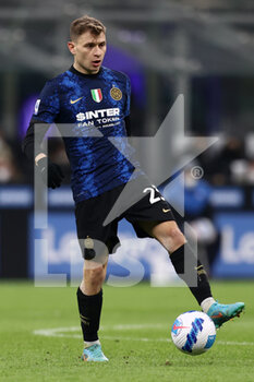 2022-03-04 - Nicolo Barella (FC Internazionale) in action - INTER - FC INTERNAZIONALE VS US SALERNITANA - ITALIAN SERIE A - SOCCER