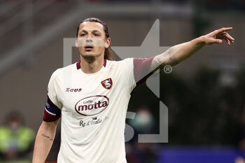 2022-03-04 - Milan Djuric (US Salernitana 1919) gestures - INTER - FC INTERNAZIONALE VS US SALERNITANA - ITALIAN SERIE A - SOCCER
