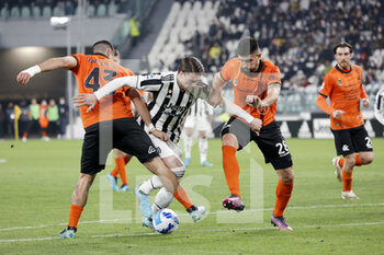 2022-03-06 - Dušan Vlahović (Juventus FC) in action - JUVENTUS FC VS SPEZIA CALCIO - ITALIAN SERIE A - SOCCER
