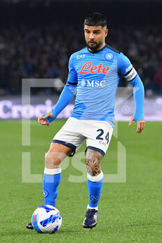 2022-03-06 - Napoli's forward Lorenzo Insigne in action  - SSC NAPOLI VS AC MILAN - ITALIAN SERIE A - SOCCER