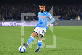 2022-03-06 - Napoli's forward Lorenzo Insigne in action  - SSC NAPOLI VS AC MILAN - ITALIAN SERIE A - SOCCER