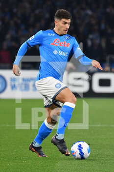 2022-03-06 - Napoli's defender Giovanni Di Lorenzo in action  - SSC NAPOLI VS AC MILAN - ITALIAN SERIE A - SOCCER