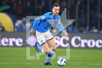 2022-03-06 - Napoli's midfielder Fabian Ruiz in action  - SSC NAPOLI VS AC MILAN - ITALIAN SERIE A - SOCCER