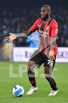 2022-03-06 - Milan’s midfielder Frank Kessie reacts  - SSC NAPOLI VS AC MILAN - ITALIAN SERIE A - SOCCER