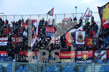 2022-03-13 - Genoa CFC supporters wave flags - ATALANTA BC VS GENOA CFC - ITALIAN SERIE A - SOCCER