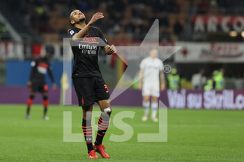 2022-03-12 - Junior Messias of AC Milan expresses disappointment during the Serie A 2021/22 football match between AC Milan and Empoli FC at Giuseppe Meazza Stadium, Milan, Italy on March 12, 2022 - AC MILAN VS EMPOLI FC - ITALIAN SERIE A - SOCCER