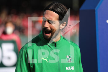 2022-03-12 - Andrea Consigli of US SASSUOLO reacts during the Serie A match between US Salernitana and US Sassuolo at Stadio Arechi on March 12, 2022 in Salerno, Italy. - US SALERNITANA VS US SASSUOLO - ITALIAN SERIE A - SOCCER