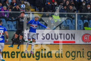 2022-03-12 - Luca Pellegrini (Juventus) - Bartosz Bereszynski (Sampdoria) - UC SAMPDORIA VS JUVENTUS FC - ITALIAN SERIE A - SOCCER