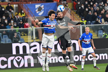 2022-03-12 - Tommaso Augello (Sampdoria) - Manuel Locatelli (Juventus) - UC SAMPDORIA VS JUVENTUS FC - ITALIAN SERIE A - SOCCER