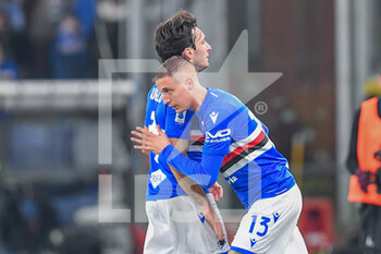 2022-03-12 - Tommaso Augello-Andrea Conti-sostituzione - UC SAMPDORIA VS JUVENTUS FC - ITALIAN SERIE A - SOCCER