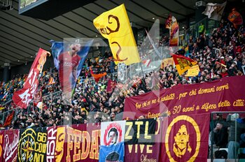 2022-03-13 - Roma supporters - UDINESE CALCIO VS AS ROMA - ITALIAN SERIE A - SOCCER