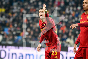 2022-03-13 - Roma's Gianluca Mancini reacts - UDINESE CALCIO VS AS ROMA - ITALIAN SERIE A - SOCCER