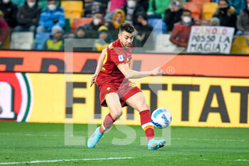 2022-03-13 - Roma's Stephan El Shaarawy portrait in action - UDINESE CALCIO VS AS ROMA - ITALIAN SERIE A - SOCCER