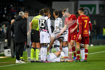 2022-03-13 - Udinese's Nehuen Perèz injuried - UDINESE CALCIO VS AS ROMA - ITALIAN SERIE A - SOCCER