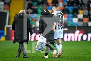 2022-03-13 - Udinese's Nehuen Perèz injuried - UDINESE CALCIO VS AS ROMA - ITALIAN SERIE A - SOCCER