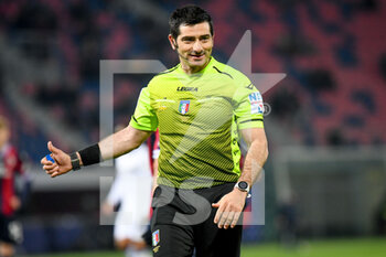 2022-03-20 - The referee of the match Fabio Maresca - BOLOGNA FC VS ATALANTA BC - ITALIAN SERIE A - SOCCER