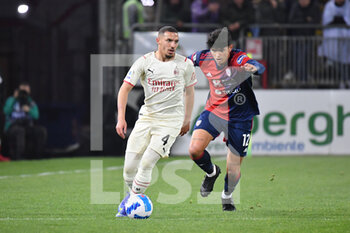 2022-03-19 - Ismael Bennacer of AC Milan - CAGLIARI CALCIO VS AC MILAN - ITALIAN SERIE A - SOCCER