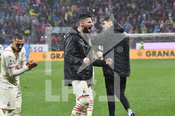 2022-03-19 - Oliver Giroud of AC Milan - CAGLIARI CALCIO VS AC MILAN - ITALIAN SERIE A - SOCCER