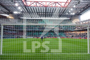 2022-03-19 - A general view inside the stadium during the Serie A 2021/22 football match between FC Internazionale and ACF Fiorentina at Giuseppe Meazza Stadium, Milan, Italy on March 19, 2022 - INTER - FC INTERNAZIONALE VS ACF FIORENTINA - ITALIAN SERIE A - SOCCER