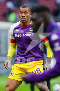 2022-03-19 - Igor of ACF Fiorentina warms up during the Serie A 2021/22 football match between FC Internazionale and ACF Fiorentina at Giuseppe Meazza Stadium, Milan, Italy on March 19, 2022 - INTER - FC INTERNAZIONALE VS ACF FIORENTINA - ITALIAN SERIE A - SOCCER