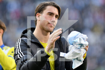 2022-03-20 - Dusan Vlahovic of Juventus FC  during the Serie A 2021/22 match between Juventus FC and US Salernitana at Allianz Stadium on March 20, 2022 in Turin, Italy-Photo ReporterTorino - JUVENTUS FC VS US SALERNITANA - ITALIAN SERIE A - SOCCER