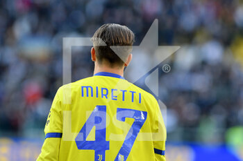 2022-03-20 - Fabio Miretti of Juventus FC during the Serie A 2021/22 match between Juventus FC and US Salernitana at Allianz Stadium on March 20, 2022 in Turin, Italy-Photo ReporterTorino - JUVENTUS FC VS US SALERNITANA - ITALIAN SERIE A - SOCCER