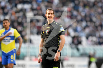 2022-03-20 - Giovanni Ayroldi referee during the Serie A 2021/22 match between Juventus FC and US Salernitana at Allianz Stadium on March 20, 2022 in Turin, Italy-Photo ReporterTorino - JUVENTUS FC VS US SALERNITANA - ITALIAN SERIE A - SOCCER