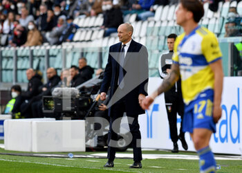 2022-03-20 - Massimiliano Allegri head coach of Juventus FC in action during the Serie A 2021/22 match between Juventus FC and US Salernitana at Allianz Stadium on March 20, 2022 in Turin, Italy-Photo ReporterTorino - JUVENTUS FC VS US SALERNITANA - ITALIAN SERIE A - SOCCER