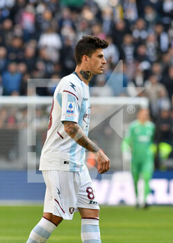 2022-03-20 - Diego Perotti of US Salernitana in action during the Serie A 2021/22 match between Juventus FC and US Salernitana at Allianz Stadium on March 20, 2022 in Turin, Italy-Photo ReporterTorino - JUVENTUS FC VS US SALERNITANA - ITALIAN SERIE A - SOCCER
