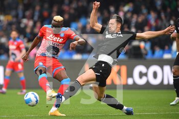 2022-03-19 - during the Serie A 2021/22 match between SSC. Napoli and Udinese Calcio at Diego Armando Maradona Stadium, Italy March 19,2022 - SSC NAPOLI VS UDINESE CALCIO - ITALIAN SERIE A - SOCCER
