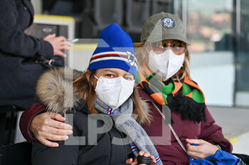 2022-03-20 - supporters of UC Sampdoria  and supporters Venezia FC - VENEZIA FC VS UC SAMPDORIA - ITALIAN SERIE A - SOCCER