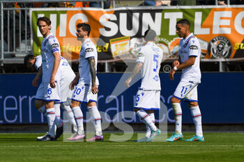 2022-03-20 - UC Sampdoria celebrates after scoring a goal  0-2 - VENEZIA FC VS UC SAMPDORIA - ITALIAN SERIE A - SOCCER