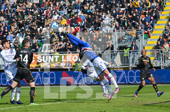 2022-03-20 - Sampdoria ’s Emil Audero goalkeeper saves a goal - VENEZIA FC VS UC SAMPDORIA - ITALIAN SERIE A - SOCCER