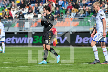 2022-03-20 - Venezia’s Mattia Aramu  disappointment - VENEZIA FC VS UC SAMPDORIA - ITALIAN SERIE A - SOCCER