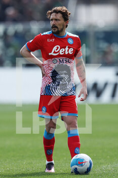 2022-04-03 - Mario Rui (SSC Napoli) looks on - ATALANTA BC VS SSC NAPOLI - ITALIAN SERIE A - SOCCER