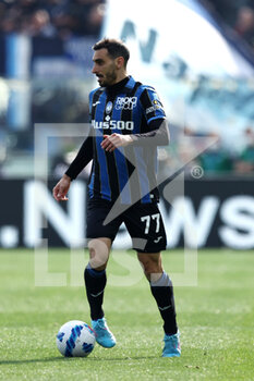 2022-04-03 - Davide Zappacosta (Atalanta BC) in action - ATALANTA BC VS SSC NAPOLI - ITALIAN SERIE A - SOCCER
