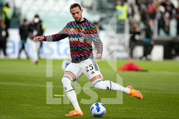 2022-04-03 - Adrien Rabiot (Juventus FC) during warm-up - JUVENTUS FC VS INTER - FC INTERNAZIONALE - ITALIAN SERIE A - SOCCER