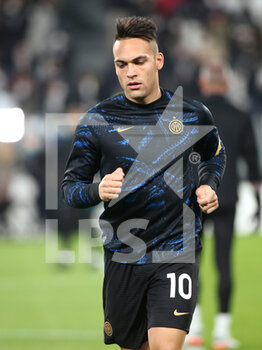 2022-04-03 - Lautaro Martinez (FC Internazionale) during warm-up - JUVENTUS FC VS INTER - FC INTERNAZIONALE - ITALIAN SERIE A - SOCCER