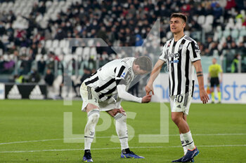 2022-04-03 - Dušan Vlahović (Juventus FC) and Paulo Dybala (Juventus FC) - JUVENTUS FC VS INTER - FC INTERNAZIONALE - ITALIAN SERIE A - SOCCER