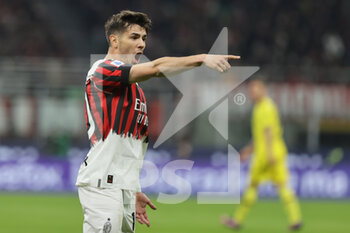 2022-04-04 - Brahim Diaz of AC Milan reacts during the Serie A 2021/22 football match between AC Milan and Bologna FC at Giuseppe Meazza Stadium, Milan, Italy on April 04, 2022 - AC MILAN VS BOLOGNA FC - ITALIAN SERIE A - SOCCER