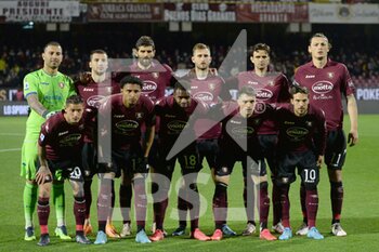 2022-04-02 - the training of Salerno during the Serie A 2021/22 match between US Salernitana 1919 and Torino Football Club at Arechi Stadium - US SALERNITANA VS TORINO FC - ITALIAN SERIE A - SOCCER